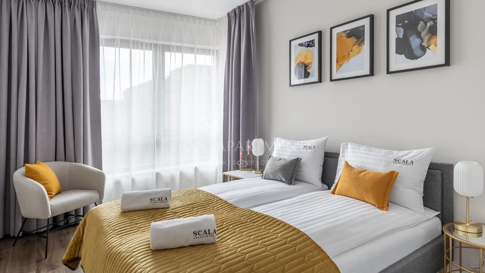 Scala City Center Premium Apartments With Parking By Lion Apartments Gdansk Exterior photo