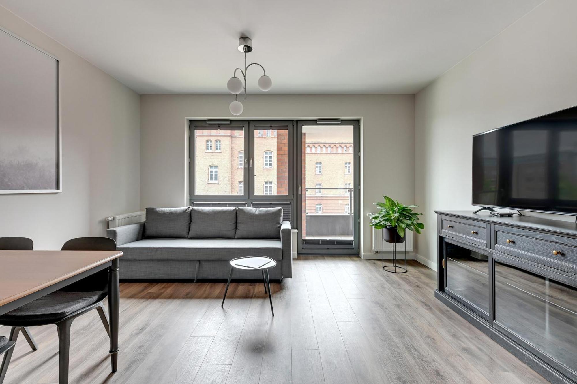 Scala City Center Premium Apartments With Parking By Lion Apartments Gdansk Exterior photo